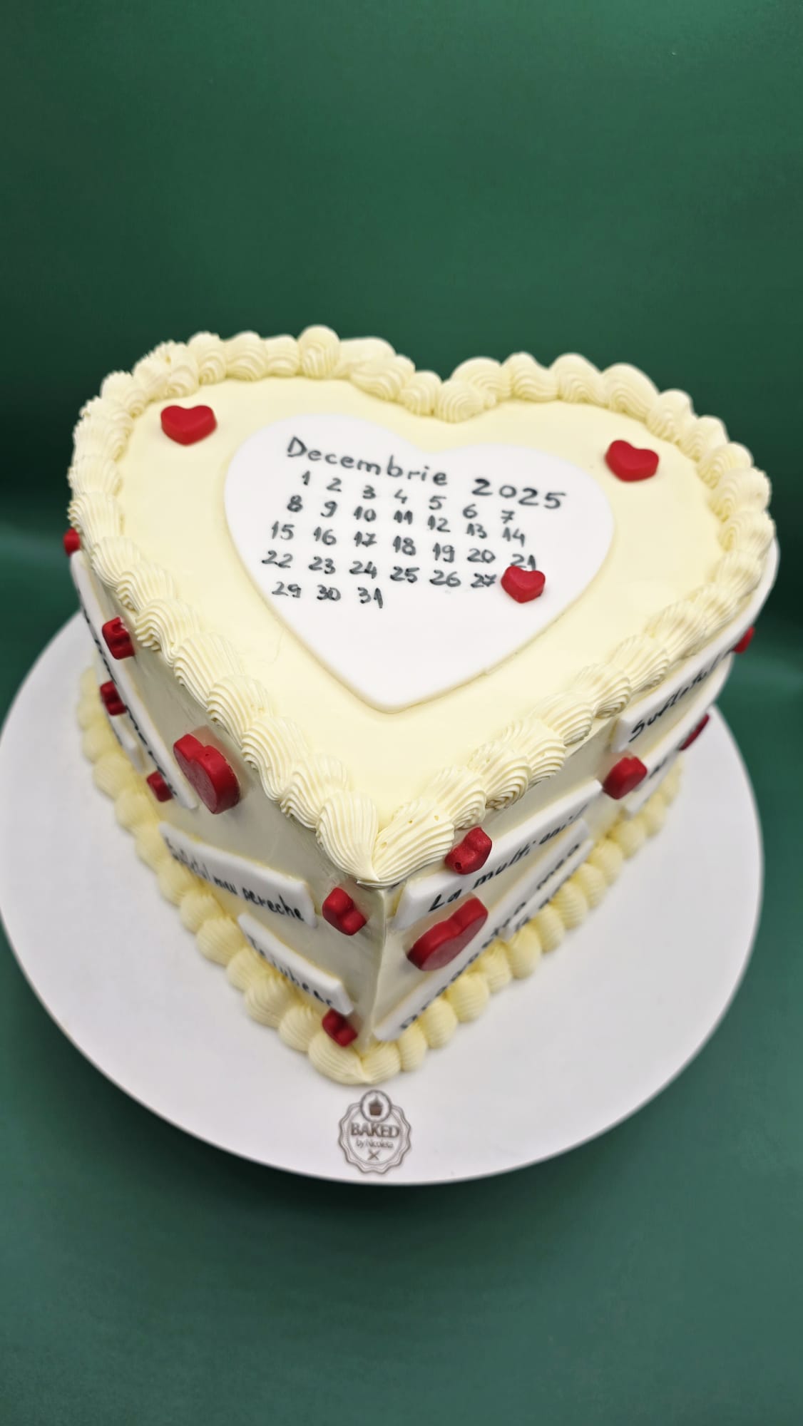 Bespoke custom celebration cake for Ladies & Elegance handcrafted by Nicoleta